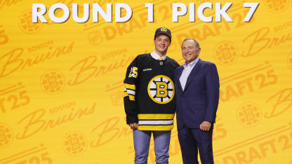 Bruins Select James Hagens 7th Overall in 2025 NHL Entry Draft 