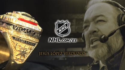 La voz del hockey en Vegas