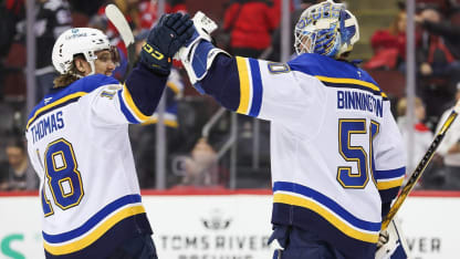 Binnington's 16th NHL shutout