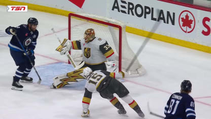 VGK@WPG: Connor scores goal against Adin Hill