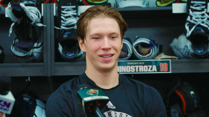 Boldy Postgame vs. Edmonton 12/20