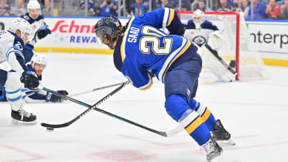 Winnipeg Jets St. Louis Blues game recap October 22