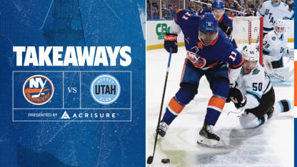 Takeaways: Islanders Pick Up Point in 5-4 OT Loss to Utah 