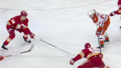 Granlund scores while falling to the ice