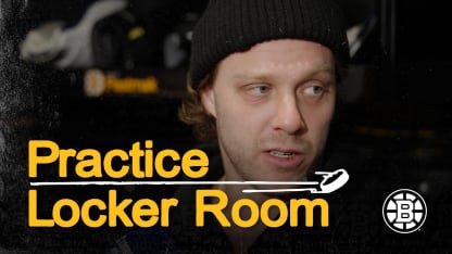 Locker Room Raw: David Pastrnak
