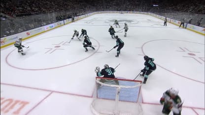 MIN@SEA: Faber scores goal against Philipp Grubauer