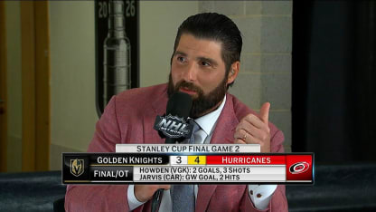 Patrick Maroon on the Hurricanes' OT win in game two