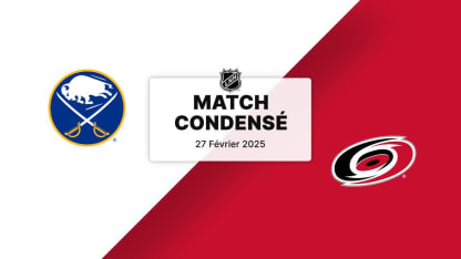 Match condensé : BUF @ CAR 27/02/2025