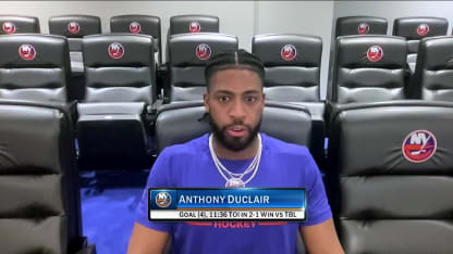 Anthony Duclair on tonight's win over the Lightning