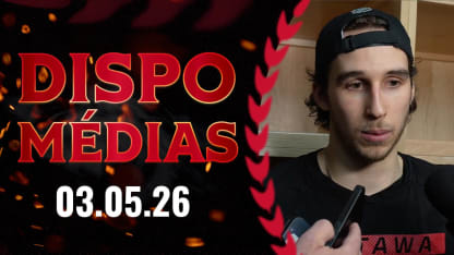 Dylan Cozens Dispos médias d'après-match vs CGY