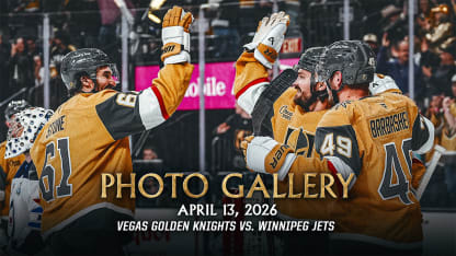 PHOTO GALLERY | Vegas Golden Knights vs. Winnipeg Jets | April 13, 2026
