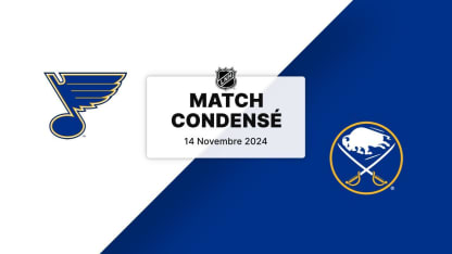 Match condensé : STL @ BUF 14/11/2024