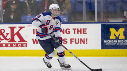 Matthew Boldy USA Hockey NTDP 2018-19 2019 NHL Draft prospect