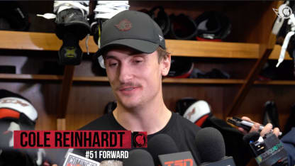 Cole Reinhardt Postgame Media vs CGY