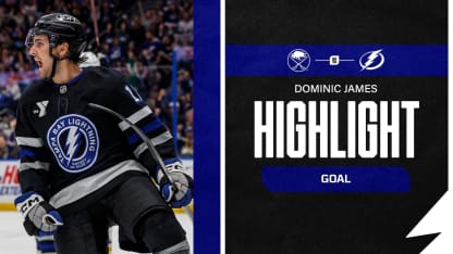 TBL vs. BUF | James tucks one in tight