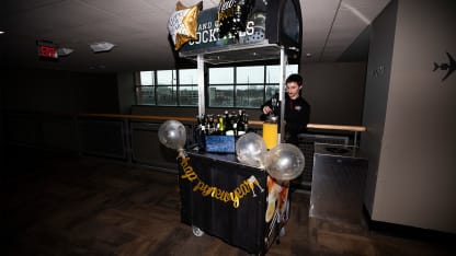 New Year's Eve Suites Champagne Cart