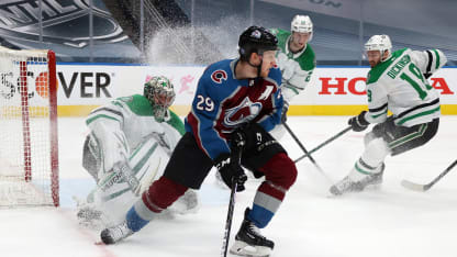 Nathan MacKinnon Dallas Stars Game 2 Playoffs 2020 August 24