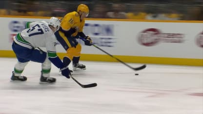 VAN@NSH: Forsberg scores goal against Thatcher Demko