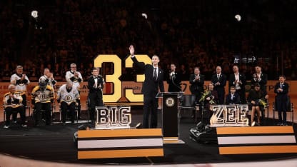 Chara's 33 retired by Bruins