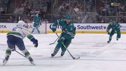 VAN@SJS: Toffoli scores goal against Kevin Lankinen