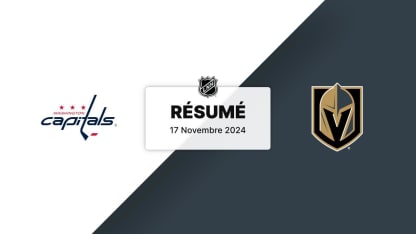 WSH vs VGK | Résumé 17/11/2024