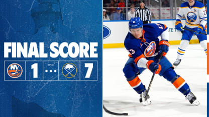 FINAL: Sabres 7, Islanders 1