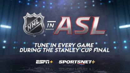 Watch the Stanley Cup Final in ASL