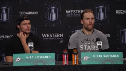 5/20/25 Practice: Miro Heiskanen & Mikko Rantanen