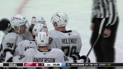 Helenius breaks the ice
