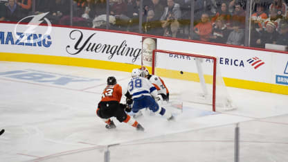 TBL at PHI | Hagel's high speed goal