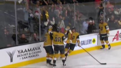 SEA@VGK: Karlsson scores goal against Philipp Grubauer