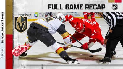 Recap: VGK 4, DET 1