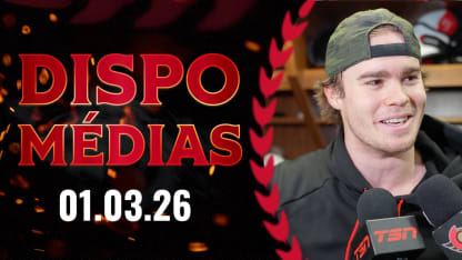 Ridly Greig dispo média avant le match contre WPG