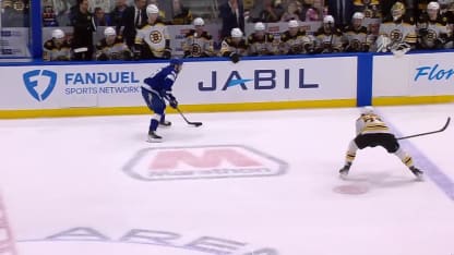 BOS@TBL: Hagel scores empty-net goal