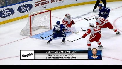 Energizer OT Winner: Nikita Kucherov