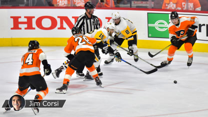 Flyers, Penguins Corsi badge