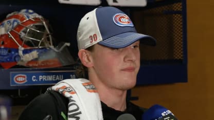 Avant-match c. WSH : Primeau