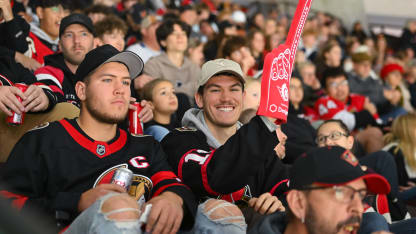 Sens Student Army hosts Breaking The Ice as Senators defeat Flyers