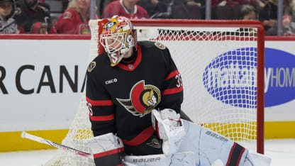 Linus Ullmark má smlouvu s Ottawa Senators