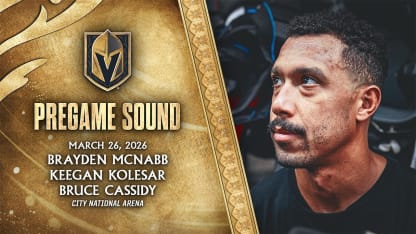 🎥 PREGAME SOUND: McNabb, Kolesar & Cassidy