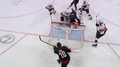 Aho's 20th of the season