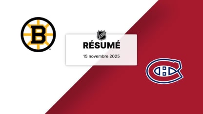 BOS vs MTL | 15 11, 2025 | Résumé