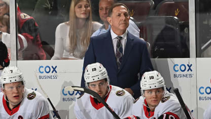 Ottawa Senators Jacques Martin debut as coach