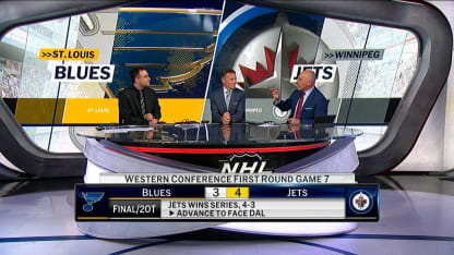 NHL Tonight on Game 7 between the Jets and Blues