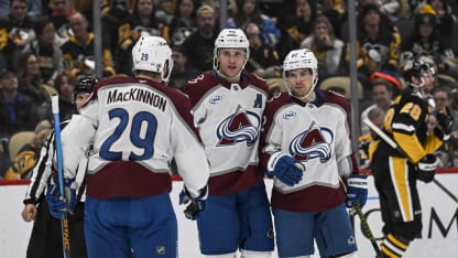 MacKinnon a Rantanen rozložili Pittsburgh