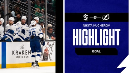 TBL at SEA | Kucherov doubles the lead  