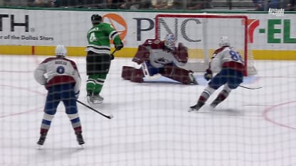 COL@DAL: Wedgewood with a great save against Miro Heiskanen