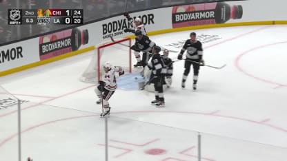 CHI@LAK: Kaiser scores goal against Darcy Kuemper