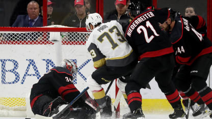 Golden Knights fall on road, 5-2