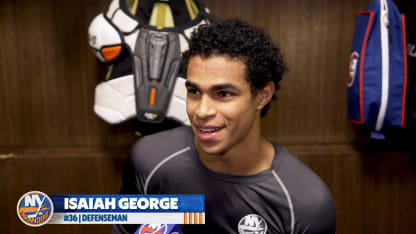 NYI at EDM 11/12: Isaiah George